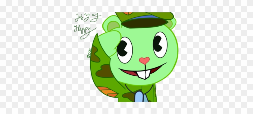 Htf Fanart-flippy Digital Art By Crystilialance - Flippy #1114141