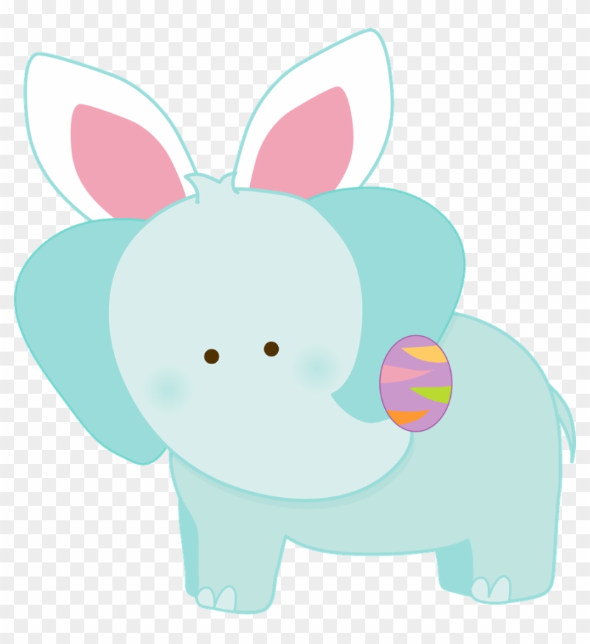 Easter Elephant - Elephant Egg Clipart #1115207