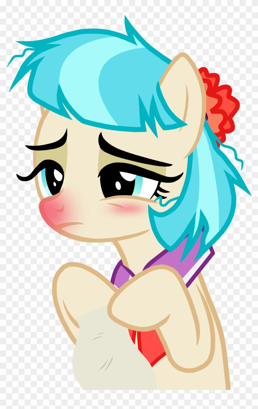 Mundschenk85, Coco Pommel, Earth Pony, Female, Handkerchief, - Cartoon #1115370