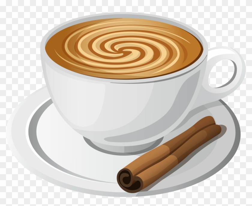 Coffee With Cinnamon Png Clipart - Coffee Clipart Png #1115395