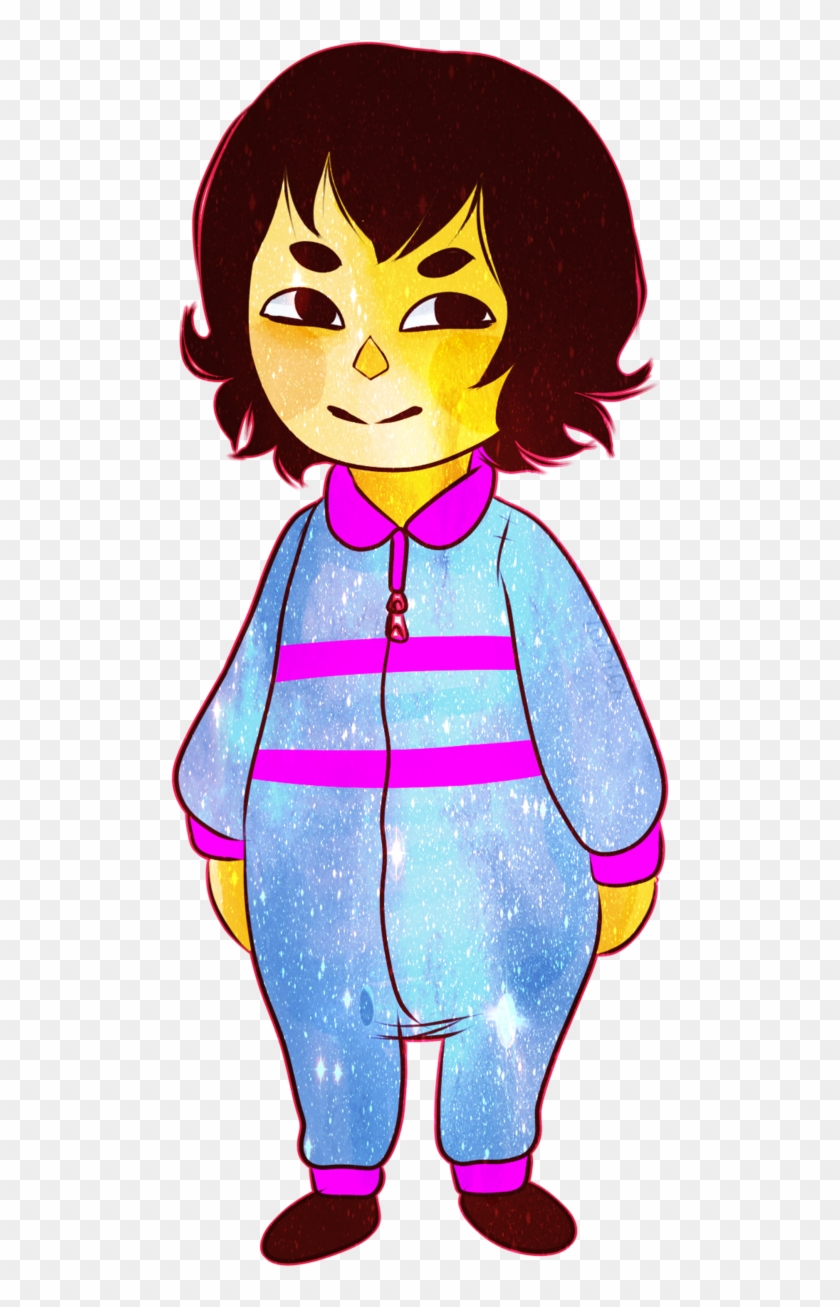 Frisk In A Onesie By Shlomohomo - Cartoon #1115544