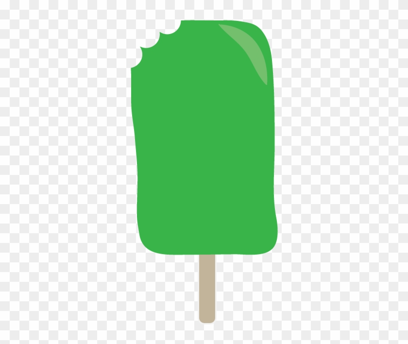 Green Popsicle Clipart - Transparent Background Popsicle Clip Art #1116093