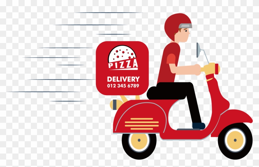 Pizza Shop Delivery 2739*1645 Transprent Png Free Download - Take-out #1116285