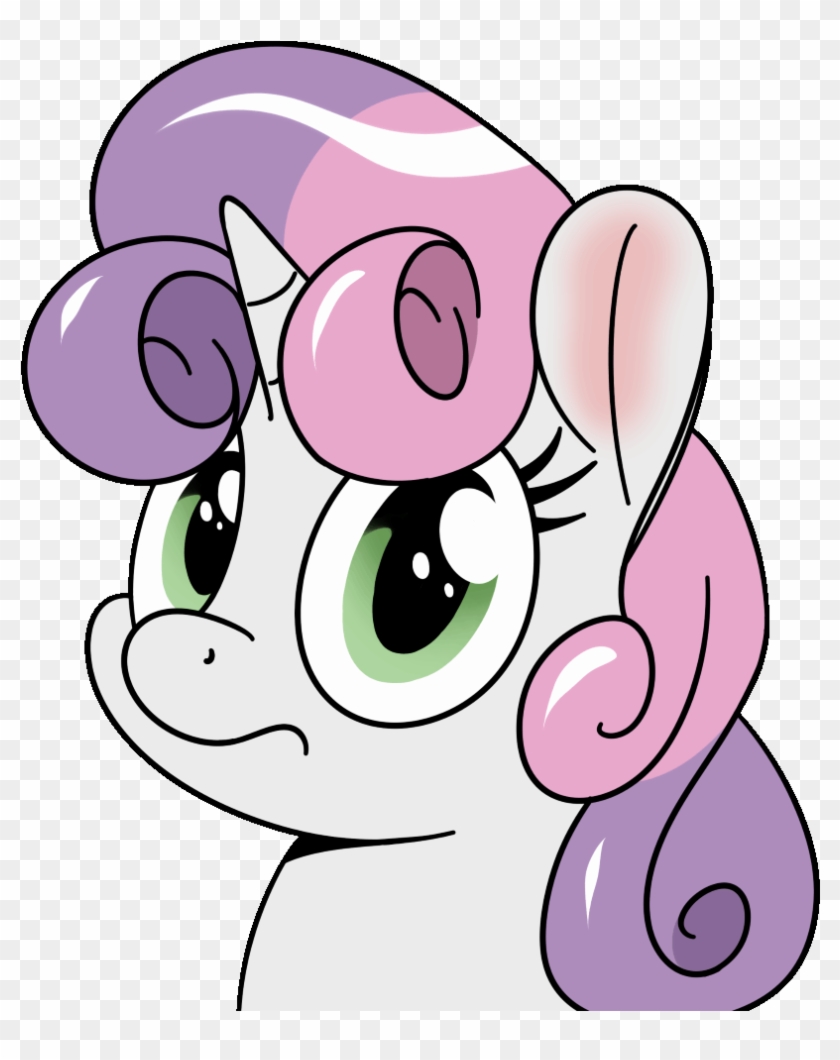 Sweetie Belle Thinking