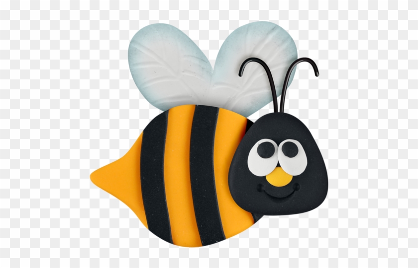 clipart of a bee in nature