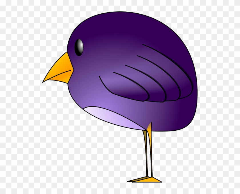 Purple Bird - Purple Bird Cartoon #1121132