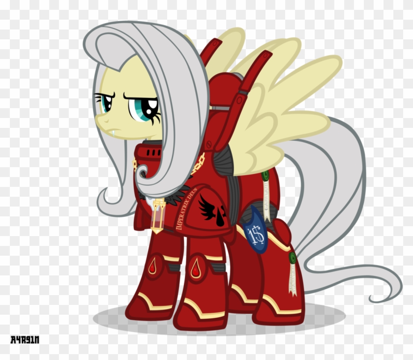 A4r91n, Blood Angels, Crossover, Fangs, Flutterbat, - Mlp Warhammer 40k Crossover #1124005