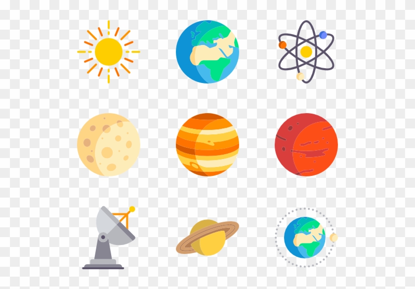 Space Rocket Icon - Space Icon Vector Png #1125651