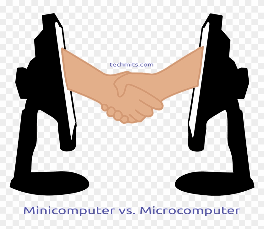 Laptop Clipart Microcomputer - Microcomputer #1126030