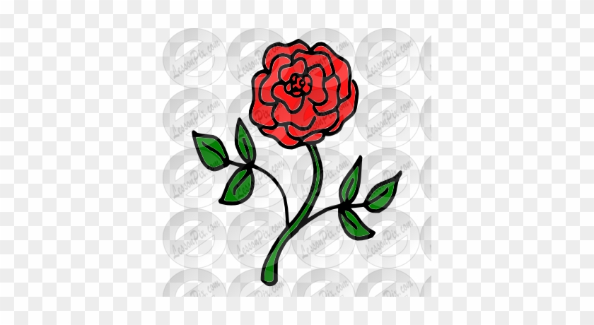 Rose Clipart Watermark - Clip Art #1126450