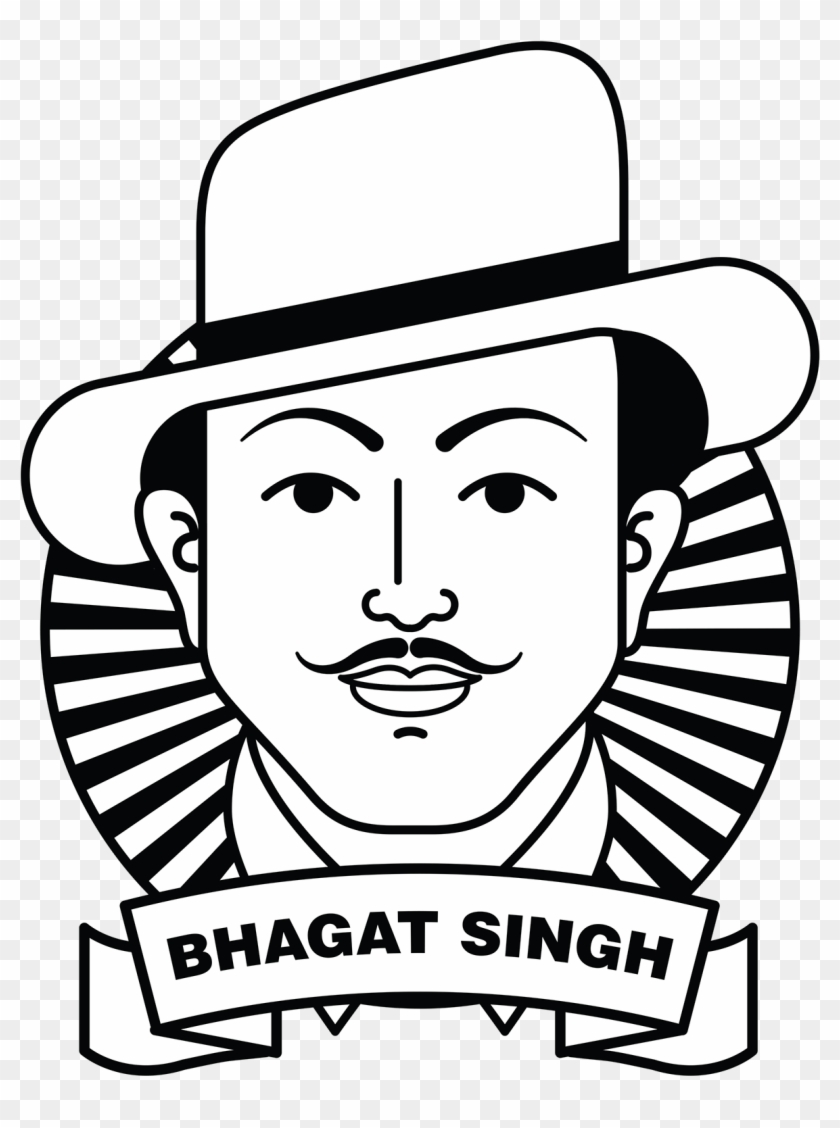 Tricolor India background with Nation Hero and Freedom Fighter Bhagat Singh  for Independence Day Stock Vector by vectomart 160960704