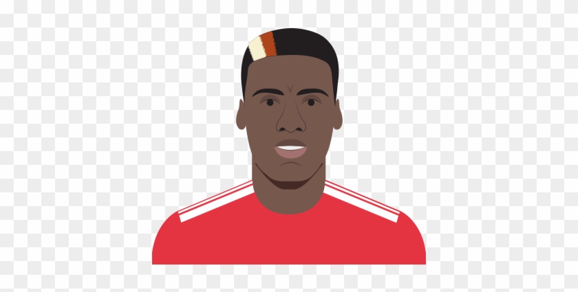 Illustration Of Paul Pogba - Retrato De Menino #1126702