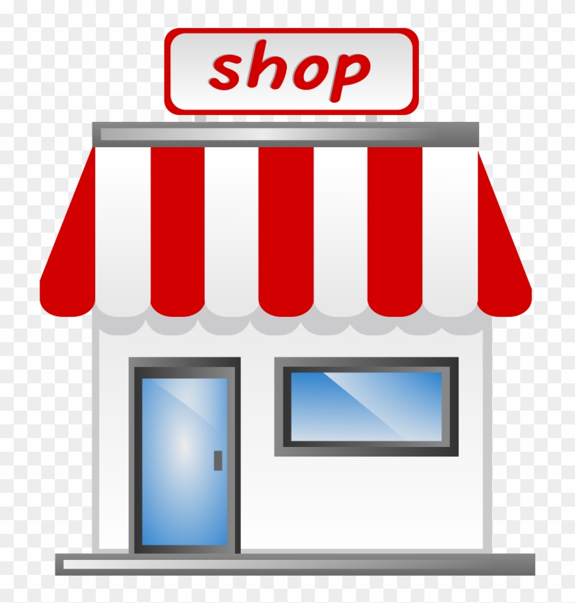 Shop Front Icon - Shop Clipart #1127087