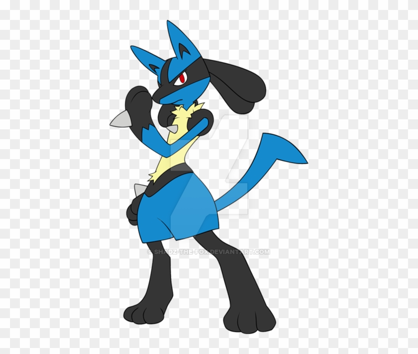 448 Lucario By Shadz The Fox - Pokemon Fox Lucario #1128811