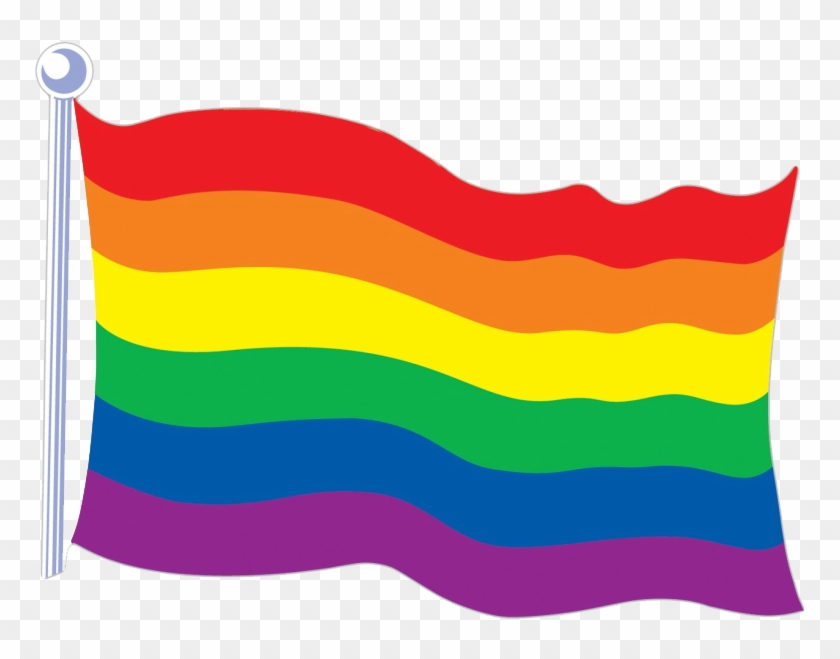 Get Usa Flag - Rainbow Flag Transparent #1131638