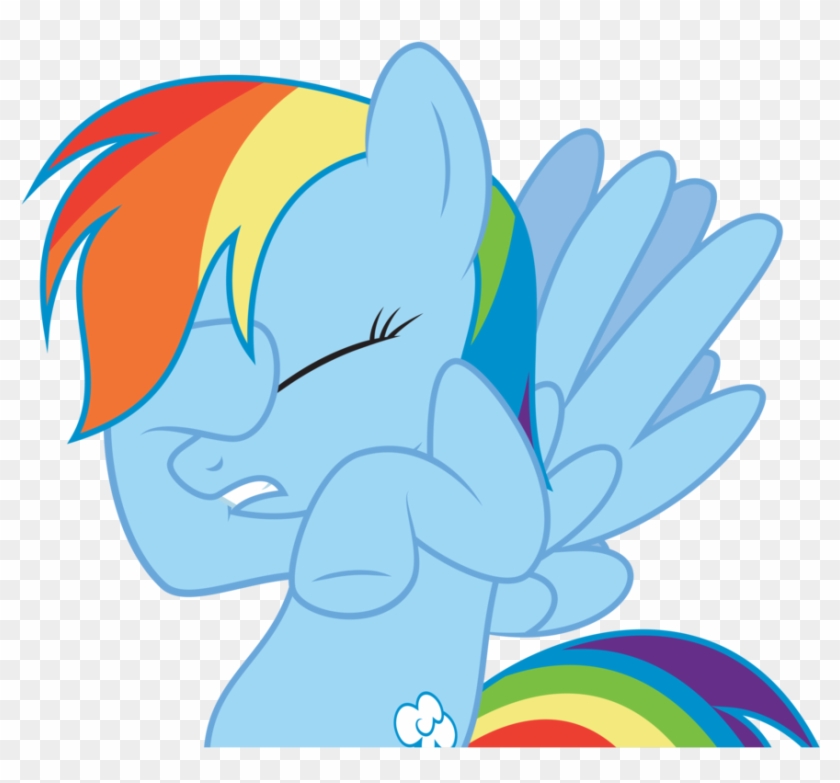 Facehoof By Abydos91 - Mlp Rainbow Dash Facehoof #1131745