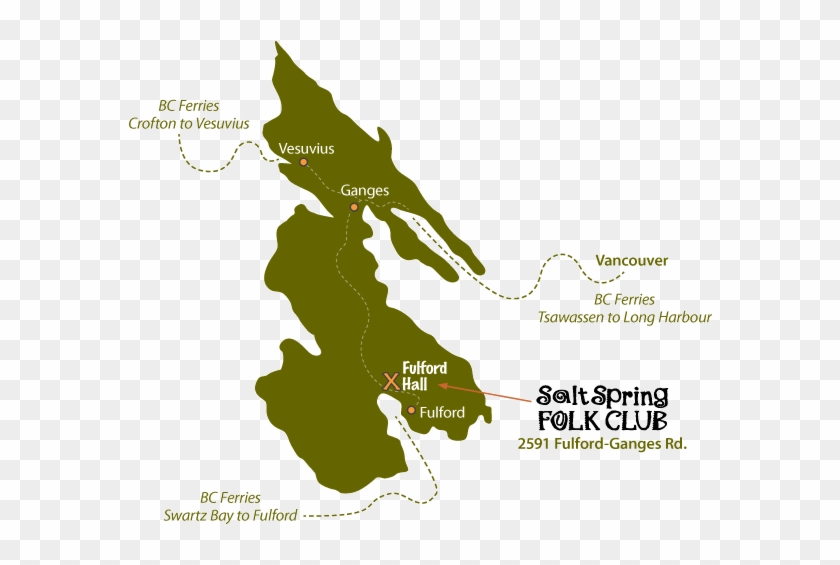 Vancouver Island ,salt Spring Island Is The Largest - Folk Club #1132190