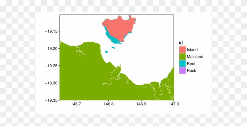 X=long, Fill=id, Group=group)) Scale X Continuous('', - Map #1132220