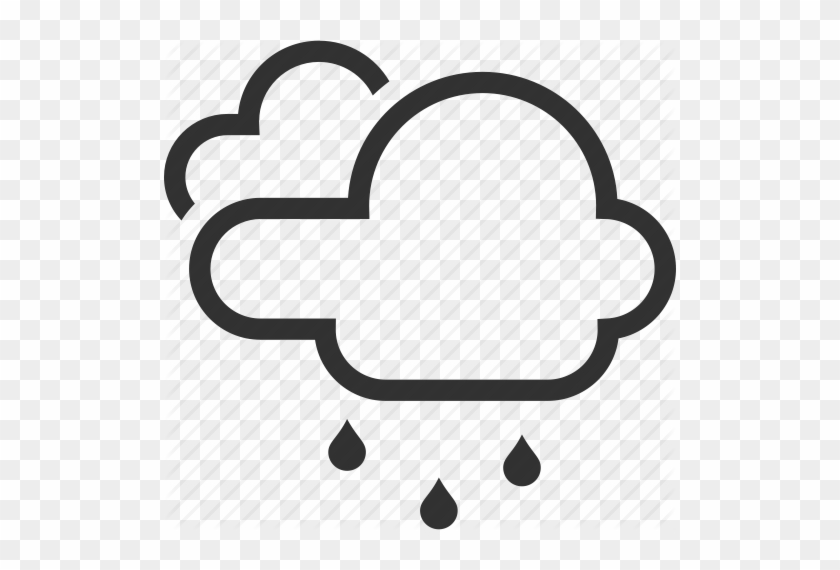 Shower Clipart Rainfall - Rainfall Icon #1132547