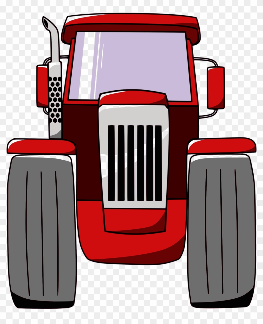 Big Image - Tractor Front View Png #1132709