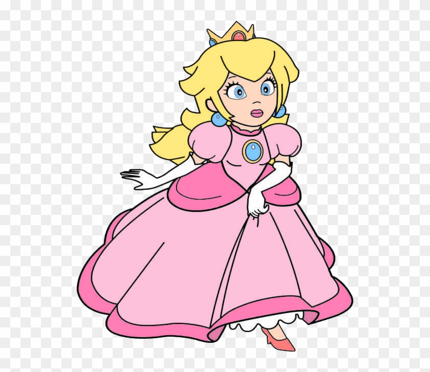 Princess Peach By Redqueenallison - Clip Art #1133224