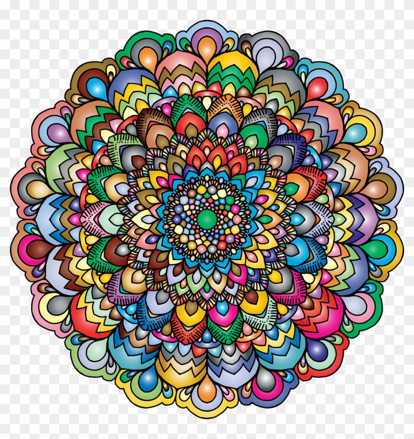 Floral Mandala Iv 2 - Mandalas Png #1133668