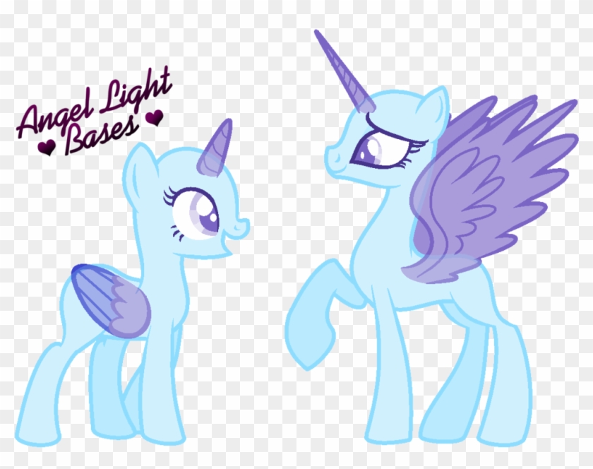 Oh Lookie Here My Computers Fix Now I Can Draw On Here - Angel Light Bases Mlp #1133826