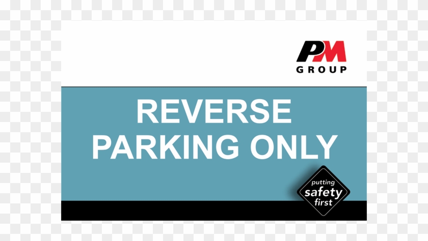 Reverse Parking Only - Compliancesigns Acrylic Parking Allowed Sign 8 X 4 #1135721