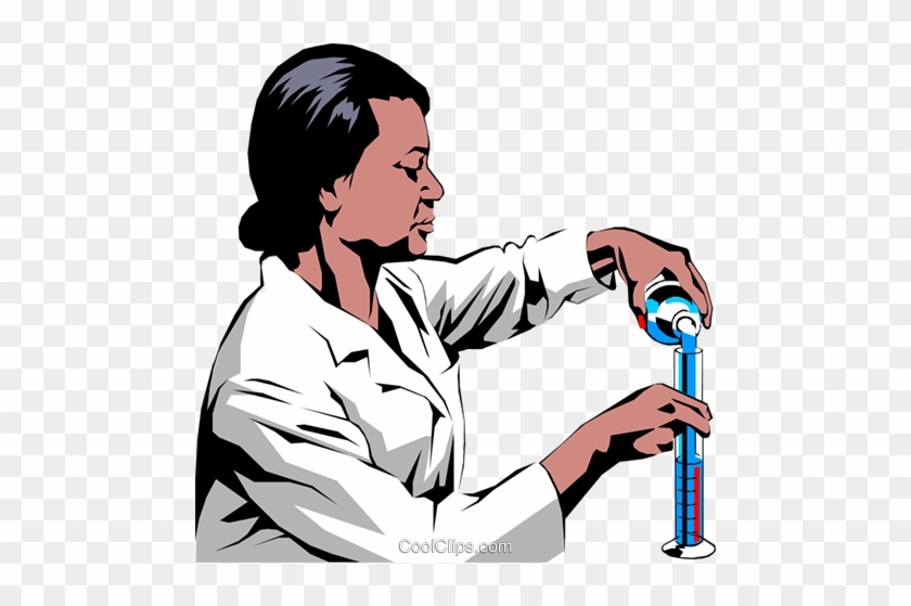 Mulher Cientista - Clip Art #1135812