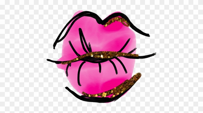 Pink Lips Clip Art #1135873