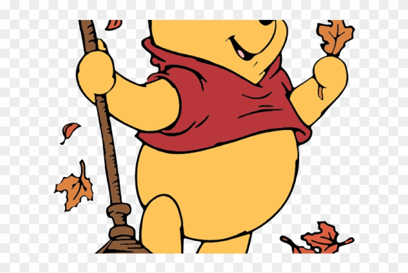 Autumn Clipart Winnie The Pooh - Cartoon #1136131