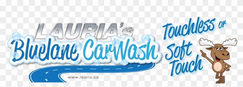 Lauria's Blue Lane Car Wash - Calligraphy #1136213