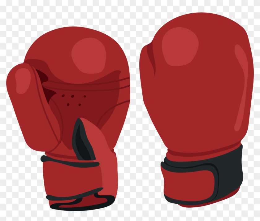 Red Boxing Gloves - Guantes De Boxeo Rojos Png #1136776