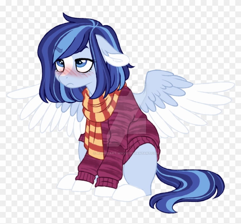 Azure Art Wave, Clothes, Female, Mare, Obtrusive Watermark, - Cartoon #1138425