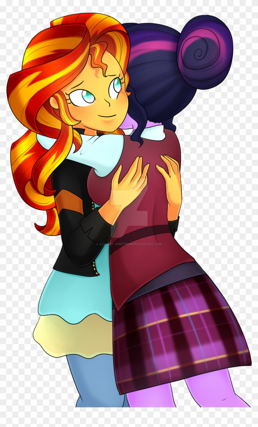 Scarlet-spectrum, Crystal Prep Academy, Cute, Equestria - Sunset And Sci Twilight #1138480