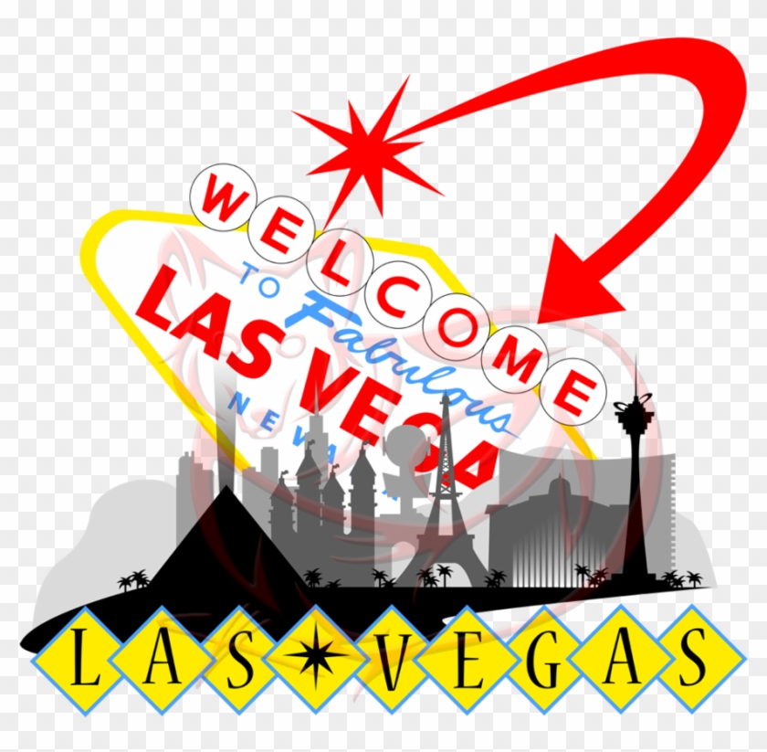 The Las Vegas Strip By Hitoshihalfbreed - Welcome To Las Vegas Sign #1140619