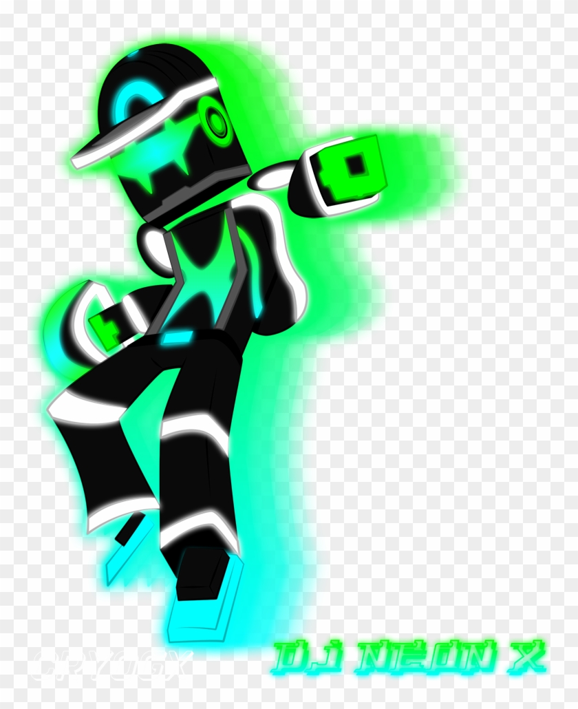 Neon Clipart Dj Dance - Neon Ninja #1141157