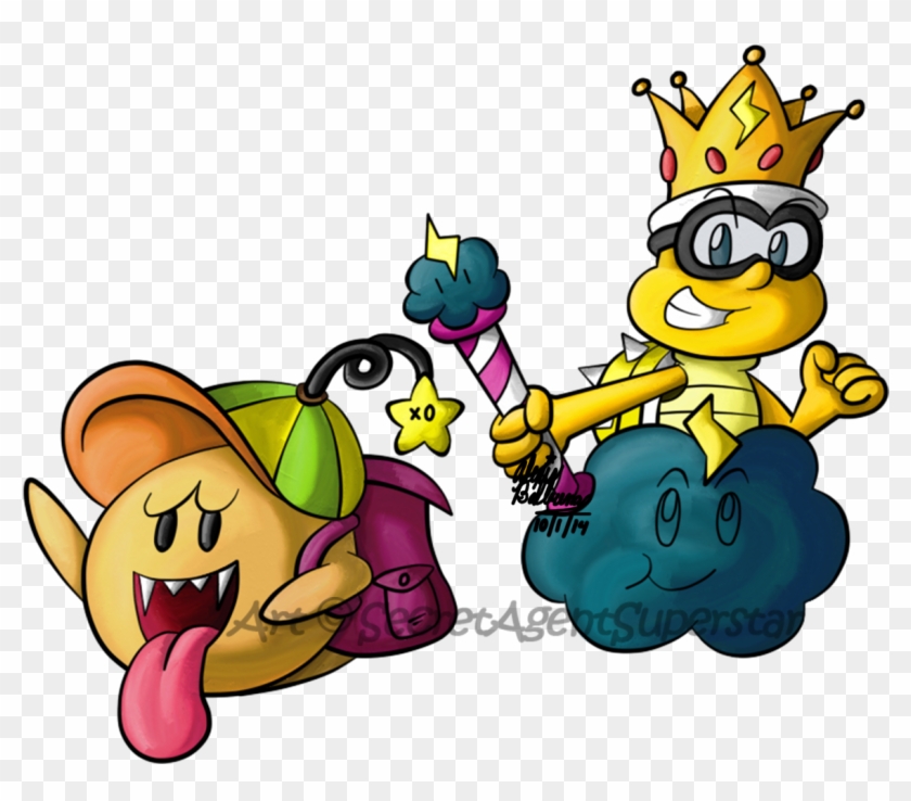 Super Lakitu And Boomy By Secretagentsuperstar - Cartoon - Free ...