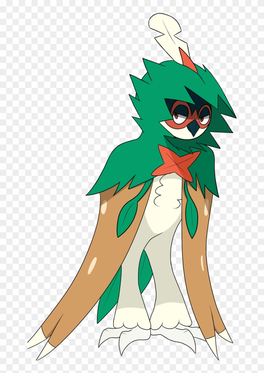 decidueye coloring pages