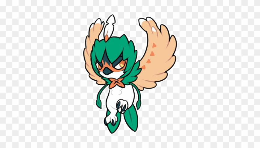 [fanart] Chibi Decidueye By Ayinai - Decidueye Fanart #1142531