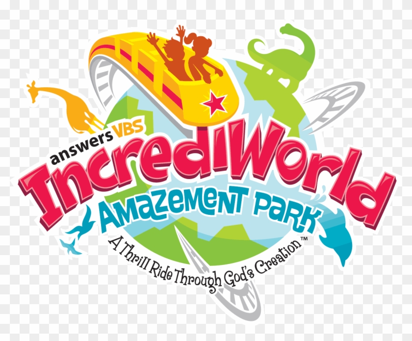 Incrediworld Logo Color - Answers In Genesis Vbs #1142743