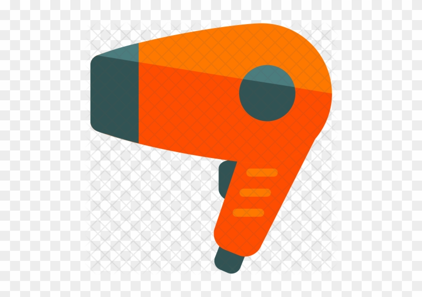 Hairdryer Icon - Secador E Pente Desenho Png #1142798