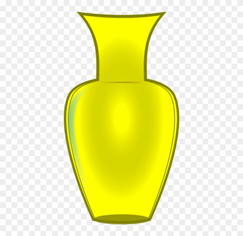 Yellow Vase Clip Art Png Png Images - Portable Network Graphics #1143443