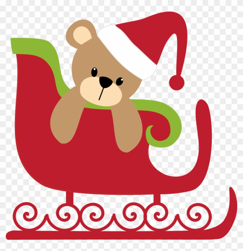 Chrismas Bear - Minus - Christmas Clip Art #1144078