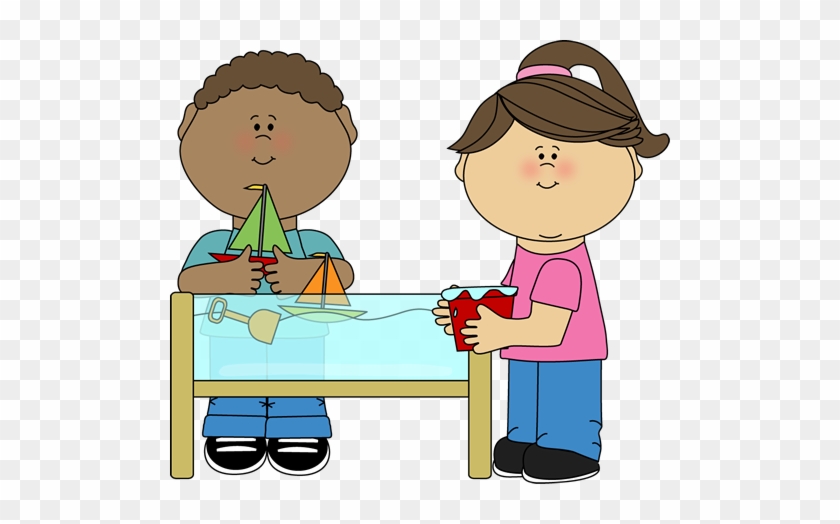 East Elementary School - Water Table Clipart #189808