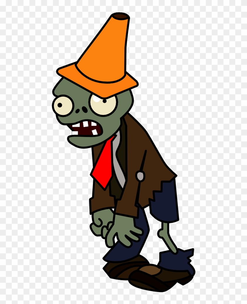 Pvz conehead zombie