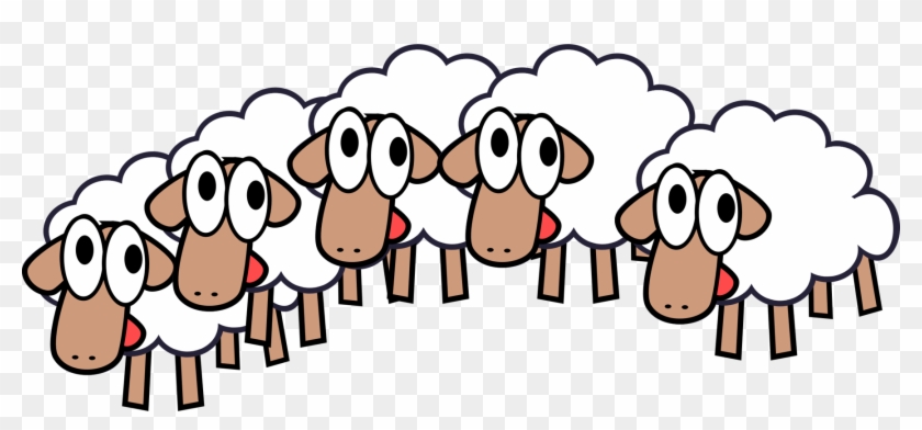 Download Org Image 800px Svg To Png 190148 Cartoon Flock Of Sheep Free Transparent Png Clipart Images Download