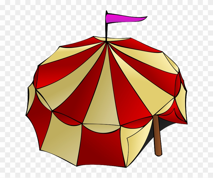 Event Tent Clipart - Circus Tent Clip Art #192147