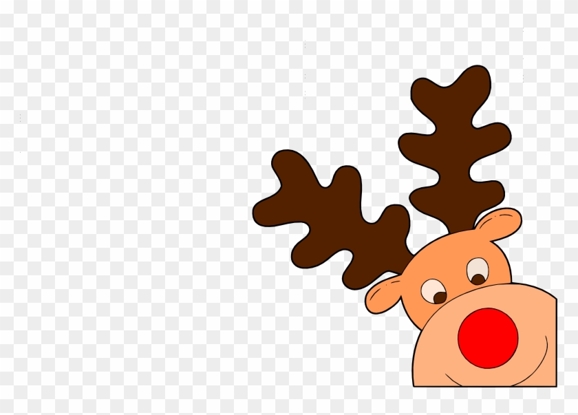 Corner Reindeer Svg - Scalable Vector Graphics #192475