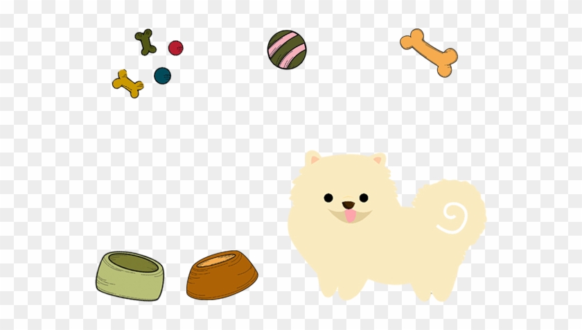 Pomeranian Clipart Transparent - Clip Art #1144610